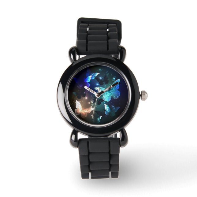 Fladdrande nattfjäril armbandsur (Framsida)