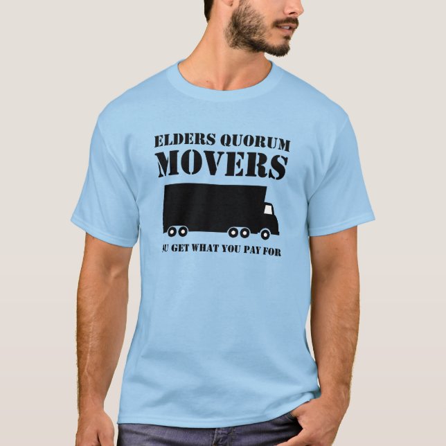 FläderkvorumMovers: Du får vad du betalar för 2 T-shirt (Framsida)