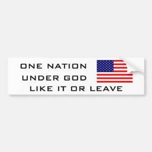 FLAG2 EN NATION, UNDER GUD, GILLAR DET ELLER BILDEKAL