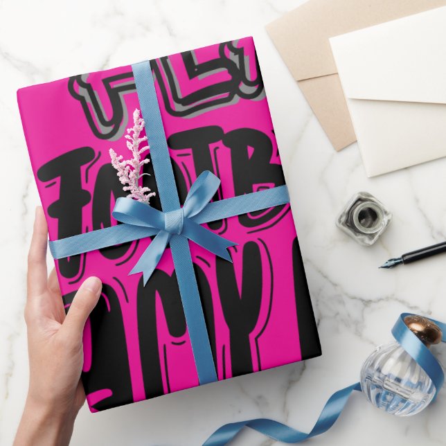 Flag Football Is My Life Presentpapper (Gifting)