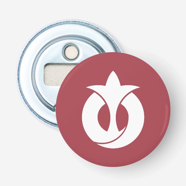 Flag of Aichi Prefecture, Japan Flasköppnare (Framsidan)