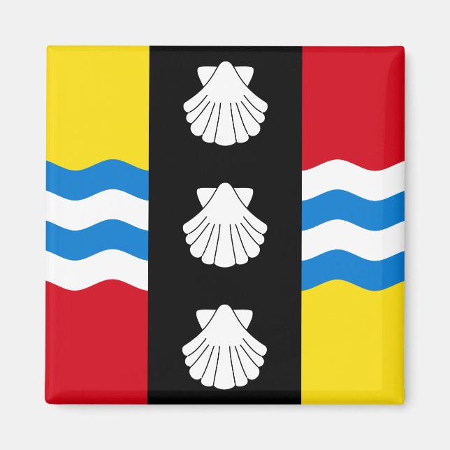 Flag of Bedfordshire Magnet (Framsidan)