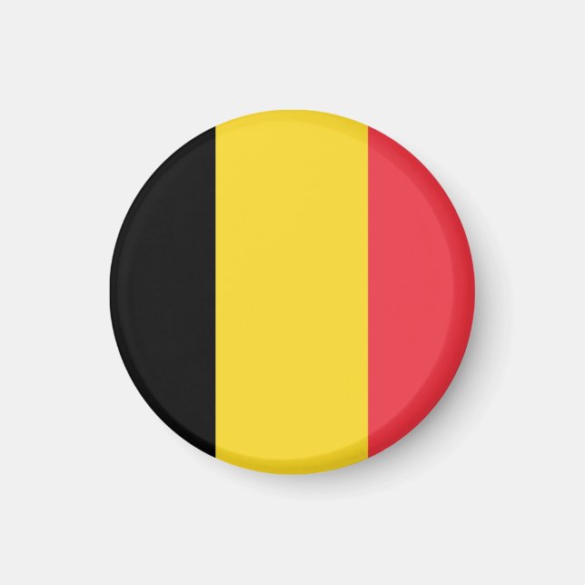 Flag of Belgium Magnet (Framsidan)