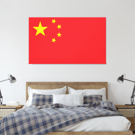 Flag of China Canvastryck