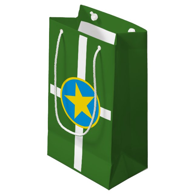 Flag of city of Jackson, Mississippi Small Gift Ba (Framsidan Vinklad)