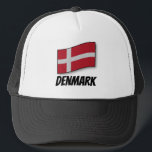 Flag of Denmark Keps<br><div class="desc">Flag of Denmark</div>
