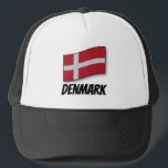 Flag of Denmark Keps<br><div class="desc">Flag of Denmark</div>
