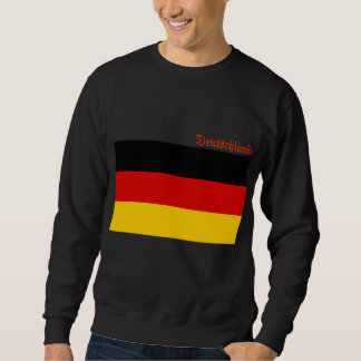 Flag of Germany custom-cut  Lång Ärmad Tröja
