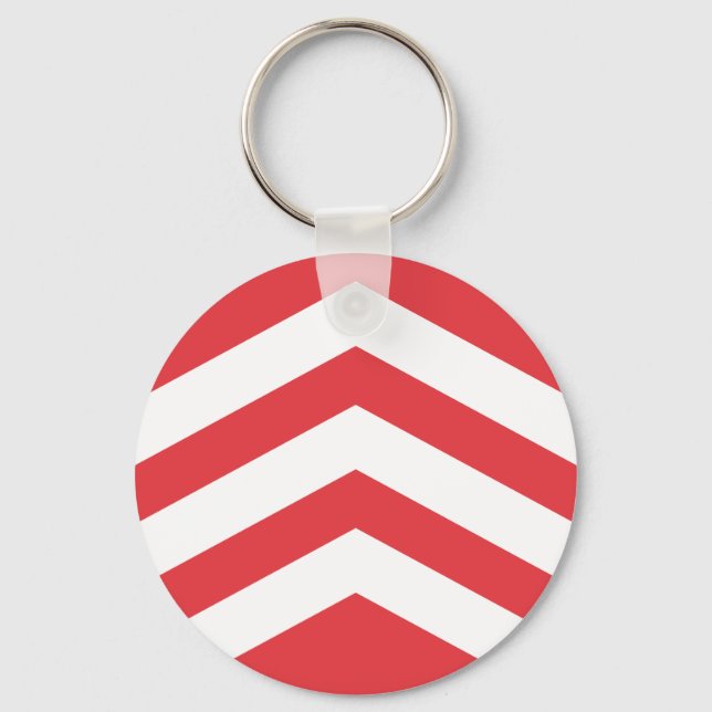 Flag of Glamorgan Keychain Nyckelring (Framsida)