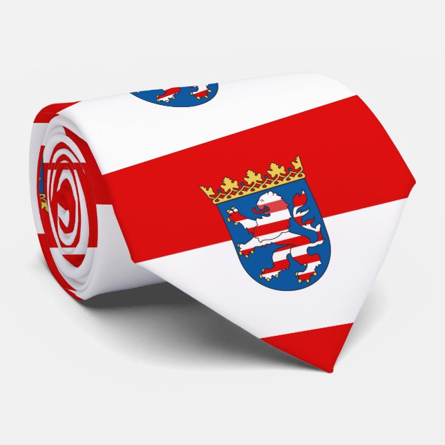 Flag of Hesse Tie Slips (Rullad)