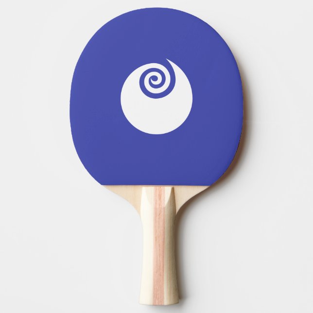 Flag of Ibaraki Prefecture, Japan  Pingisracket (Framsidan)
