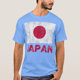 Flag of Japan Shirt Distressed Vintage Japanese T Shirt