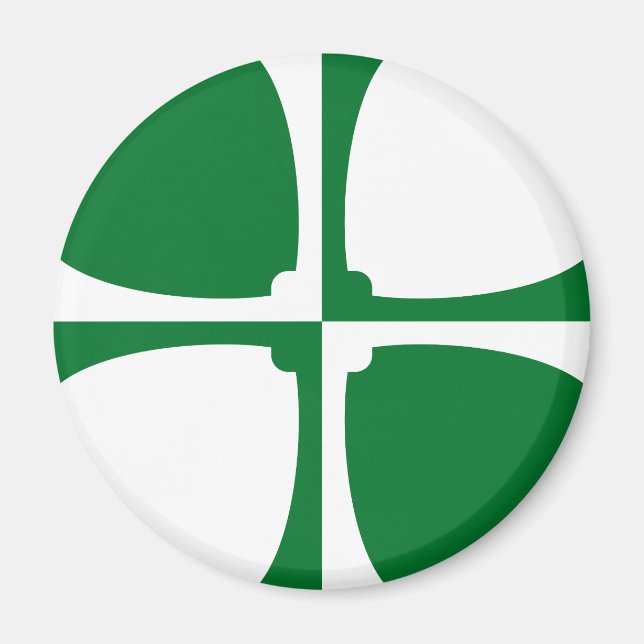 Flag of Kirkcudbrightshire Magnet (Framsidan)
