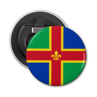 Flag of Lincolnshire Bottle Opener Flasköppnare
