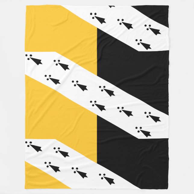 Flag of Norfolk Fleecefilt (Framsidan)