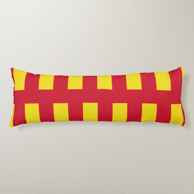 Flag of Northumberland Body Pillow Kroppskudde (Framsidan)