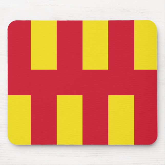 Flag of Northumberland Mouse Pad Musmatta (Framsidan)