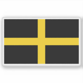 Flag of Saint David, Wales Klistermärken