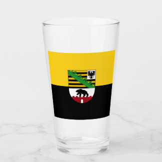 Flag of Saxony-Anhalt Glass Glaskopp