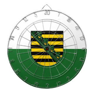 Flag of Saxony Dartboard Darttavla