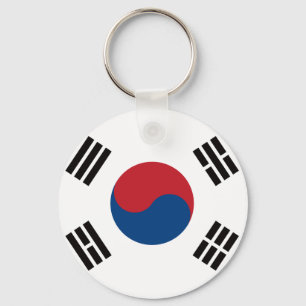 Flag_of_South_Korea Nyckelring