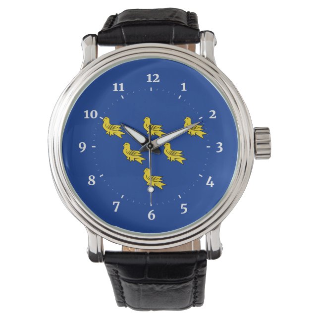 Flag of Sussex Watch Armbandsur (Framsida)