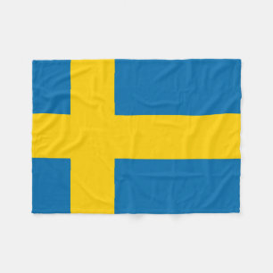 Flag_of_Sweden 6k Fleecefilt