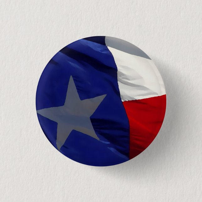 Flag of Texas Pop Art Knapp (Framsida)