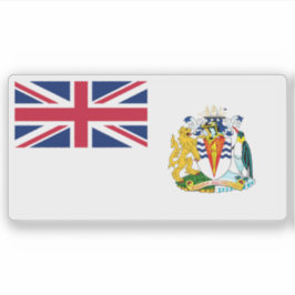 Flag of the British Antarctic Territory, Overseas  Klistermärken