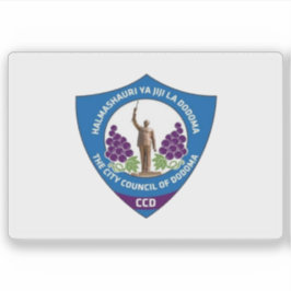 Flag of the city of Dodoma, Tanzania Klistermärken