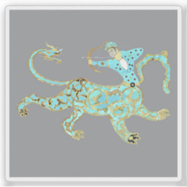 Flag of the city of Isfahan or Esfahan, Iran Klistermärken