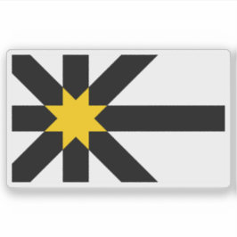 Flag of the county of Sutherland, Scotland Klistermärken