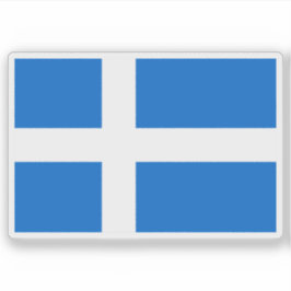 Flag of the Shetland Islands, Scotland Klistermärken