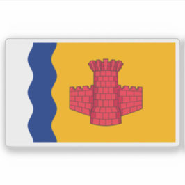 Flag of the village of Bothwell, Scotland Klistermärken