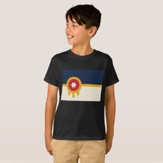 Flag of Tulsa city, Oklahoma State T Shirt