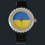 Flag of Ukraine Armbandsur<br><div class="desc">National flag of Ukraine.</div>