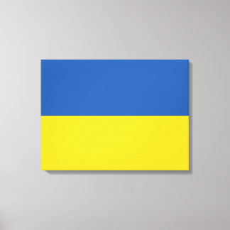 Flag of Ukraine Button Canvastryck