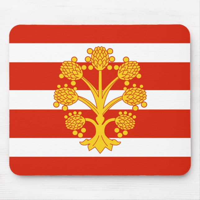 Flag of Westmorland Mouse Pad Musmatta (Framsidan)