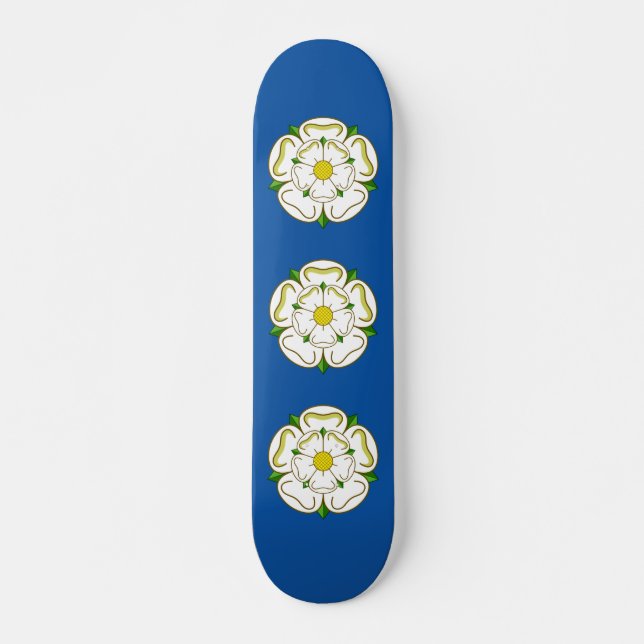 Flag of Yorkshire  Mini Skateboard Bräda 18,5 Cm (Framsida)