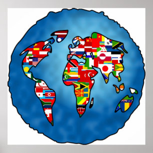 Flag Planet Poster