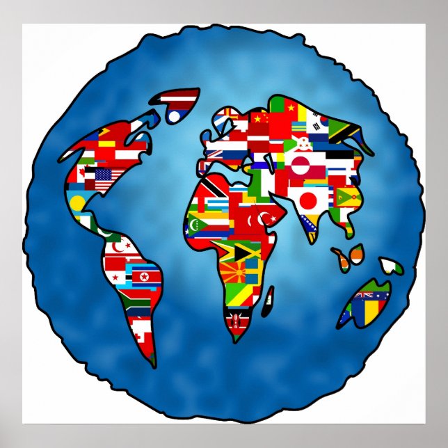 Flag Planet Poster (Framsidan)