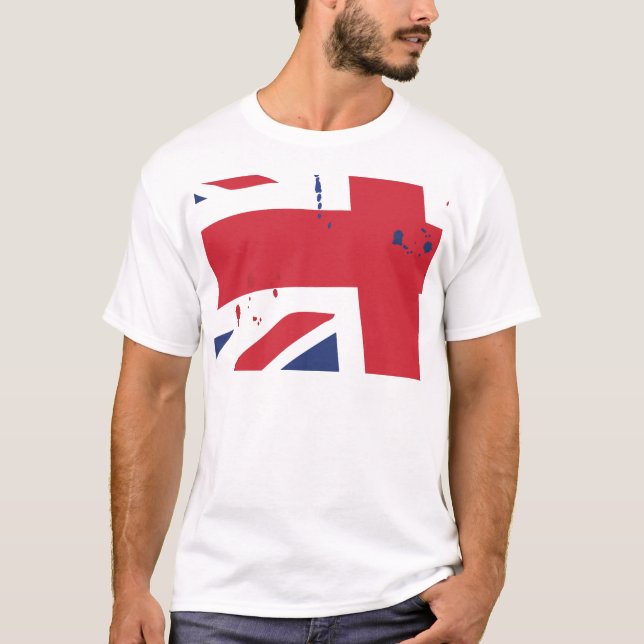 Flag UK English London Tee (Framsida)