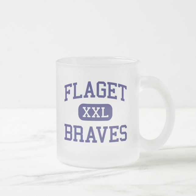 Flaget - indiankrigare - kick - Louisville Frostad Glasmugg (Höger)