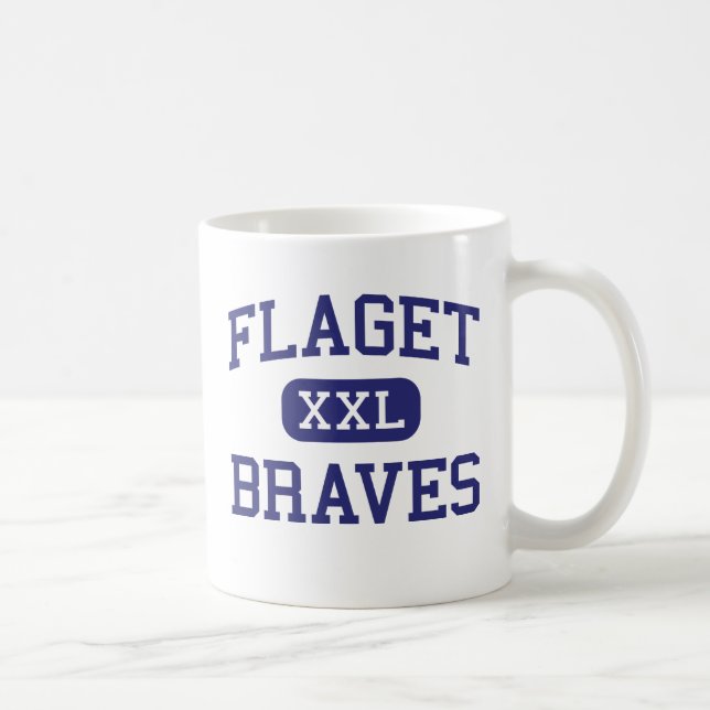 Flaget - indiankrigare - kick - Louisville Kaffemugg (Höger)