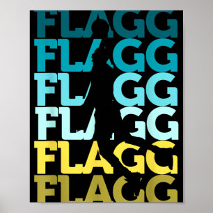 Flagg Basketball Inspire Fläkt Sports Poster