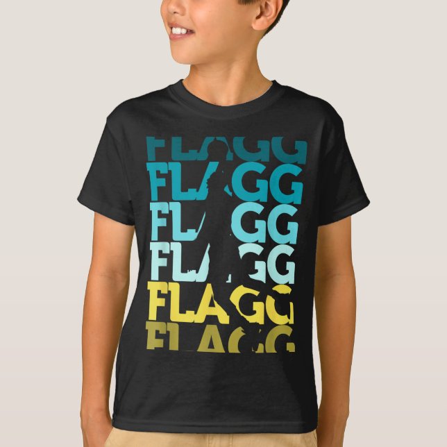 Flagg Basketball Inspire Fläkt Sports T Shirt (Framsida)