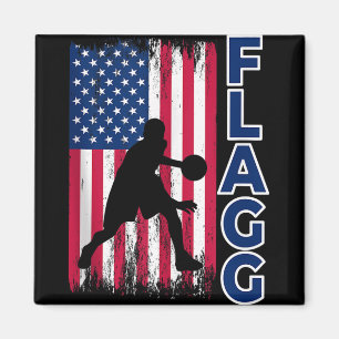 Flagg Basketball Inspire Fläkt Sports Tanktop_1 Magnet