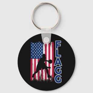 Flagg Basketball Inspire Fläkt Sports Tanktop_1 Nyckelring
