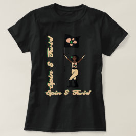 Flagg T-shirt Persikoblomma