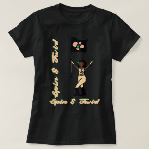 Flagg T-shirt Persikoblomma